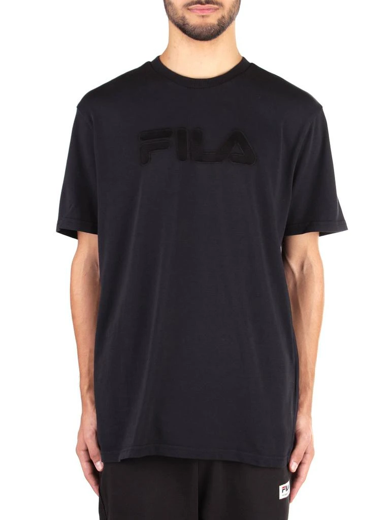 Fila Fila Logo Embroidered Crewneck T-Shirt 1