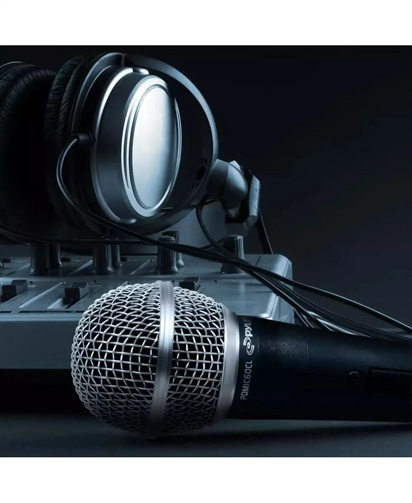 Pyle Professional Dynamic Microphone, Unidirectional Handheld Mic with ON/OFF Switch 4