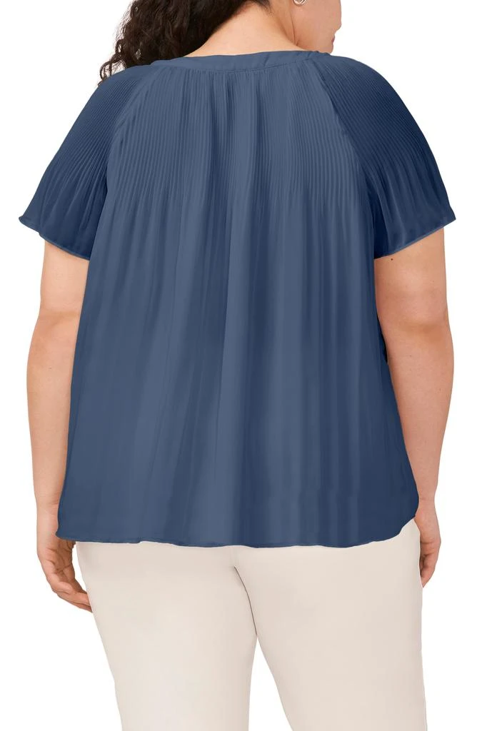 Halogen Pleated Chiffon Top 2
