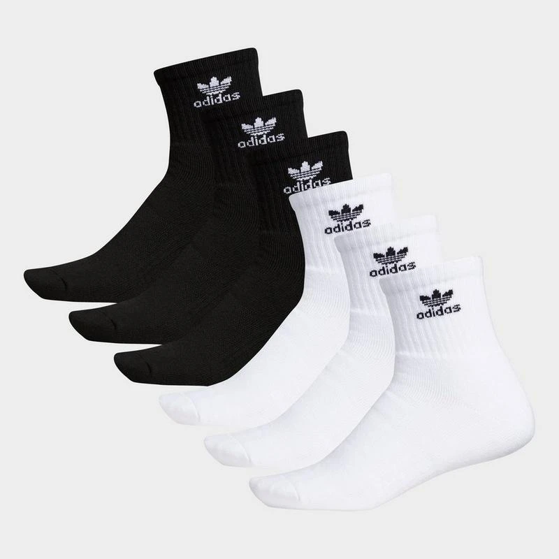 Adidas adidas Originals Trefoil Quarter Socks (6 Pack) 7