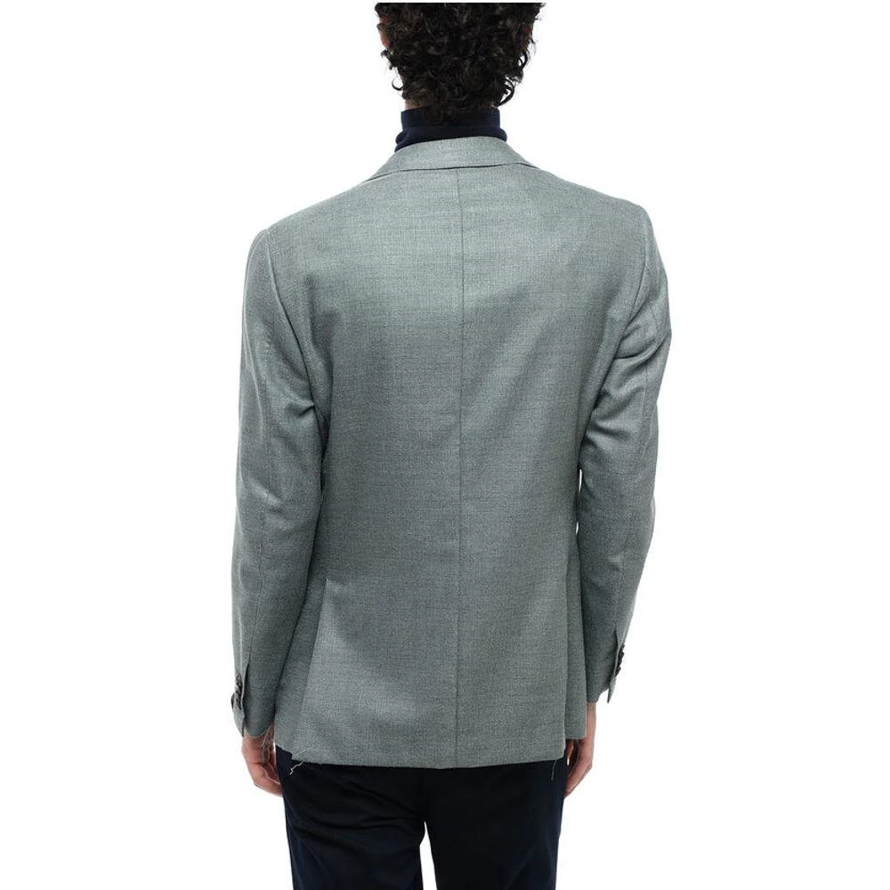 Corneliani Half-lined Silk Blend Blazer with Patch Men's Pockets 2