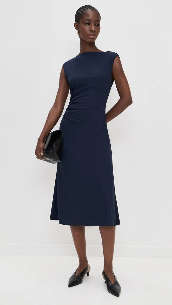Theory Boat Neck Drape Dress 4