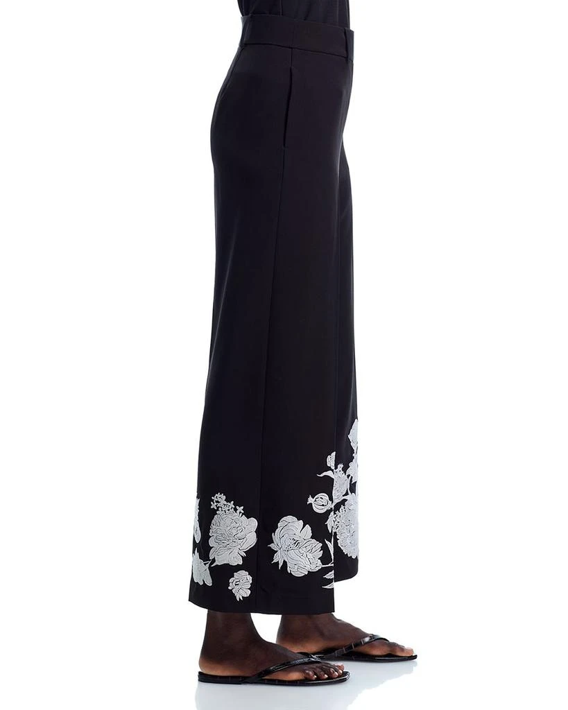 Tahari Isla Embroidered Ankle Pants 4