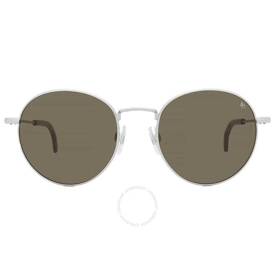 American Optical Green Round Unisex Sunglasses AO-1002 2 51 1
