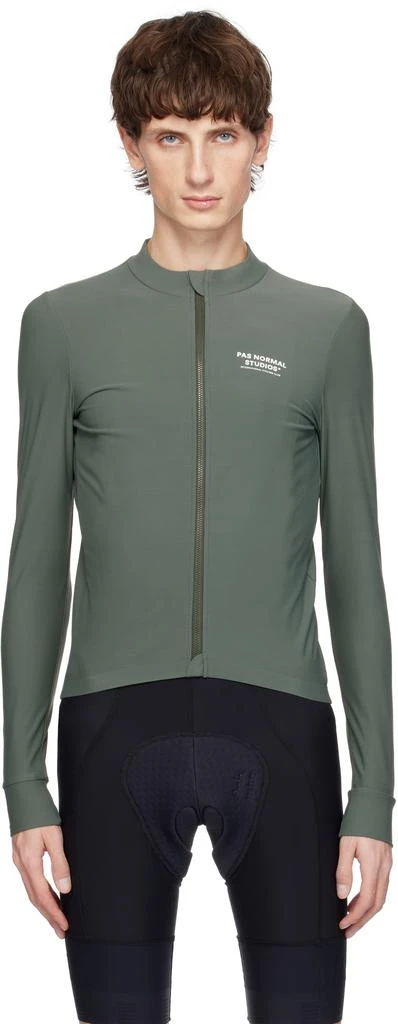 Pas Normal Studios Green Mechanism Long Sleeve T-shirt 1