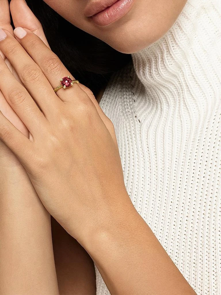 David Yurman Petite Chatelaine Ring in 18K Yellow Gold 2