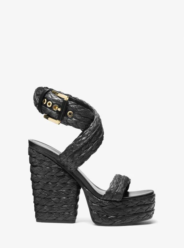 Michael Kors Rhoda Woven Platform Sandal 2