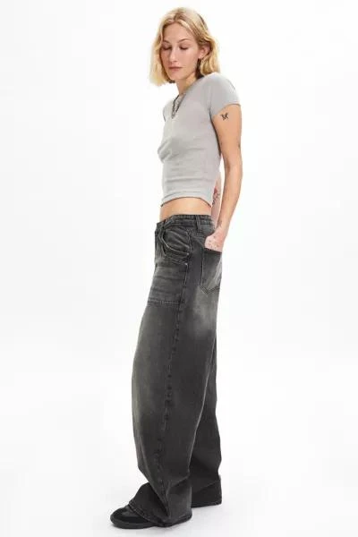 GUESS JEANS GUESS ORIGINALS Double Pocket Wide Leg Jean 4