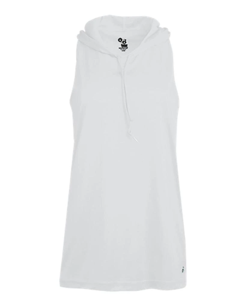 Badger Women's B-Core Racerback Hooded Tank Top 7