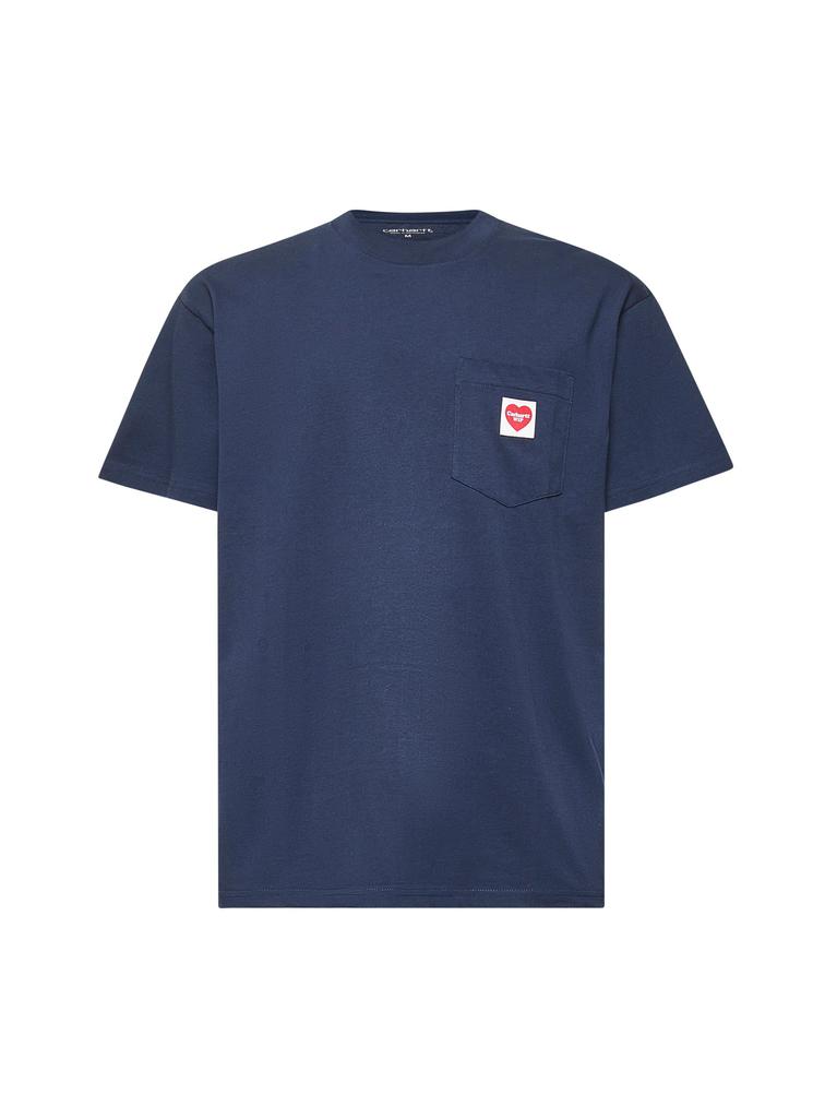 Carhartt WIP CARHARTT WIP | Blue cotton S/S Pocket Heart T-shirt | Man | M