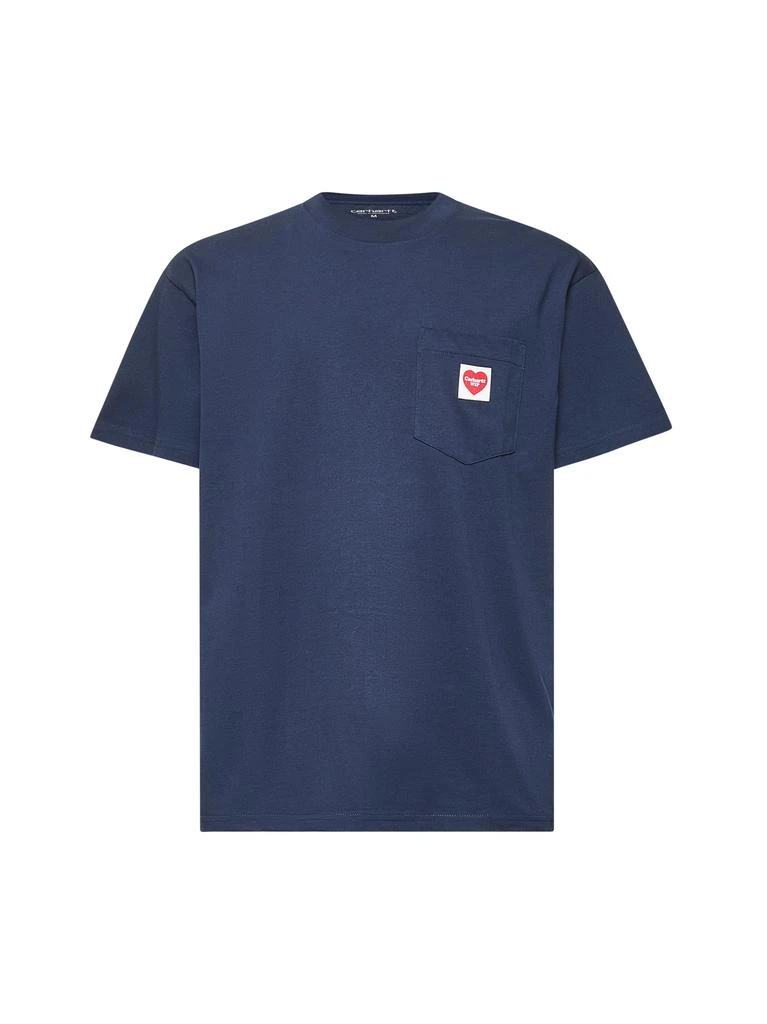Carhartt WIP CARHARTT WIP | Blue cotton S/S Pocket Heart T-shirt | Man | M 1