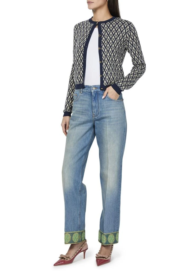 Valentino Garavani Straight leg jeans 6