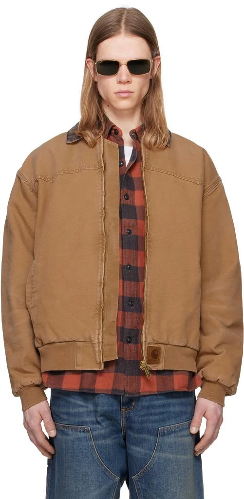 Carhartt WIP Tan OG Santa Fe Jacket 1