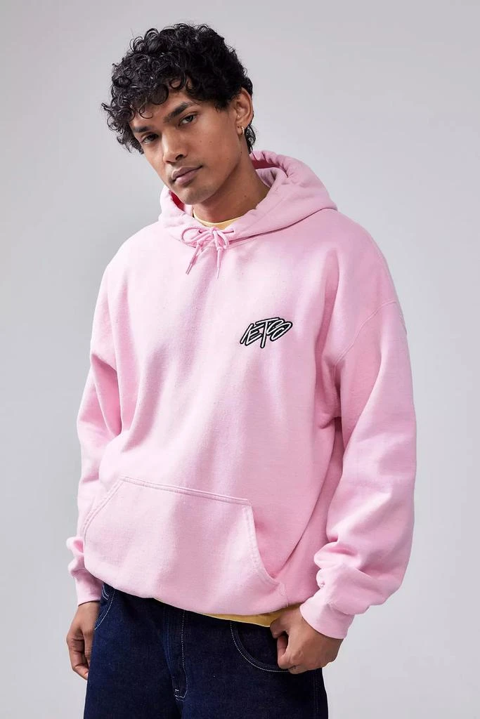 iets frans iets frans... Pink Scribble Hoodie Sweatshirt 1