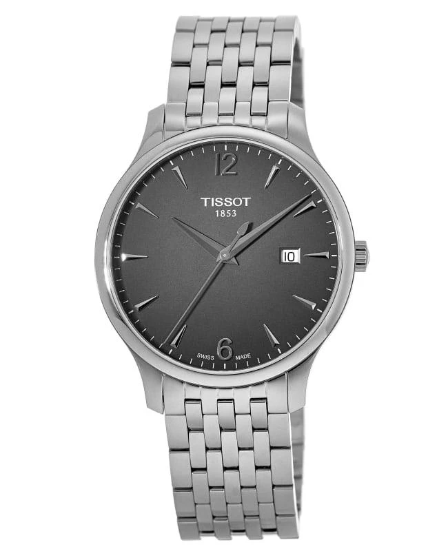 Tissot Tissot T-Classic Tradition Grey Dial Steel Men's Watch T063.610.11.067.00-SD 1