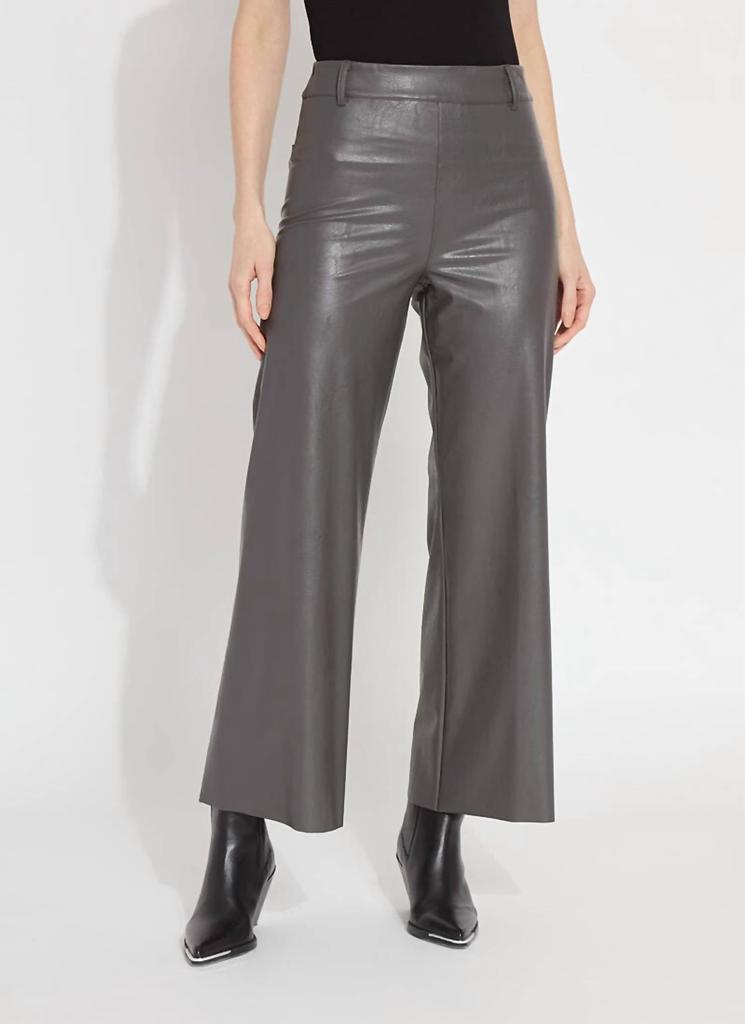 Lyssé Lysse - Women's Vegan Leather Wide Leg