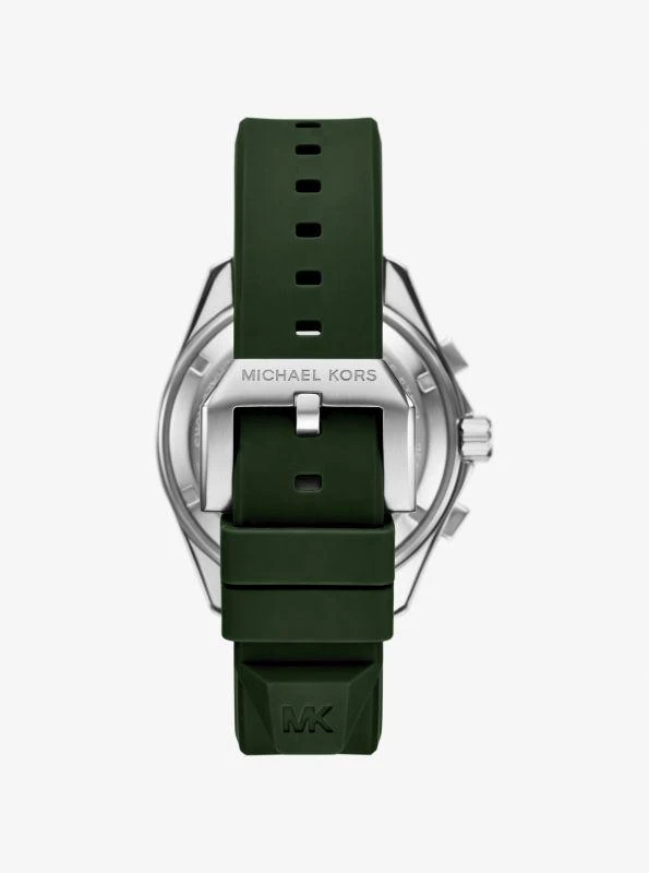 undefined Oversized Maritime Two-Tone and Silicone Watch 3