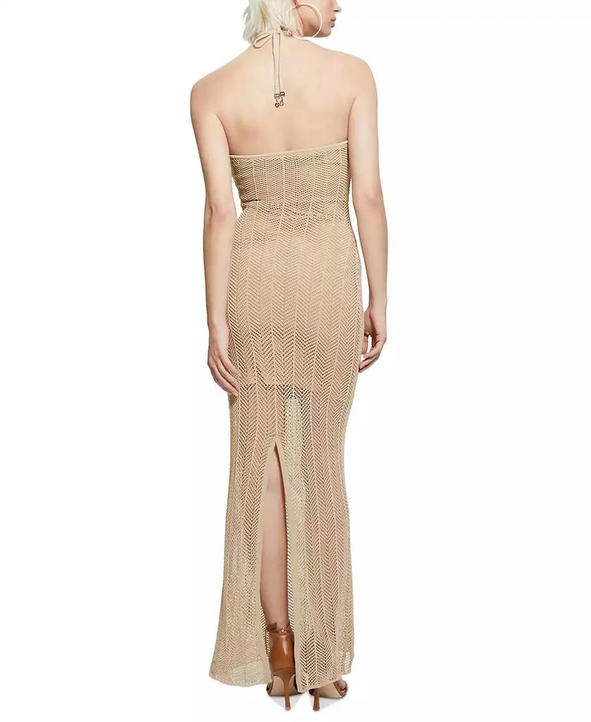 GUESS Women's Sophie Halter Maxi Sweater Dress 2