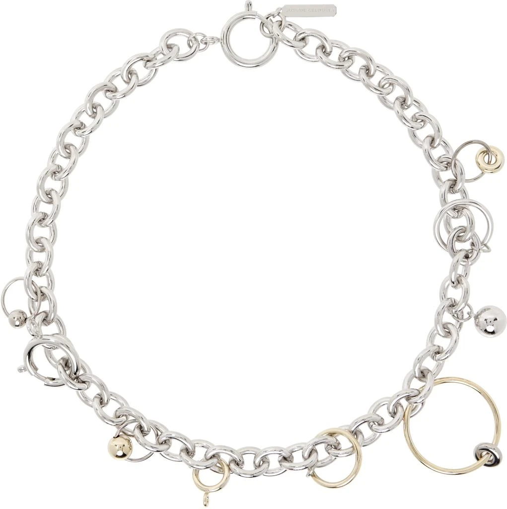 Justine Clenquet Silver & Gold Joe Choker 1