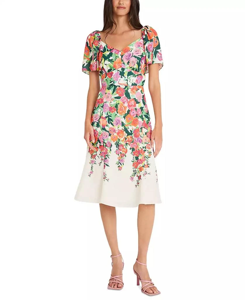 sweetheart neckline flare dress Ladivine Dress CC4021