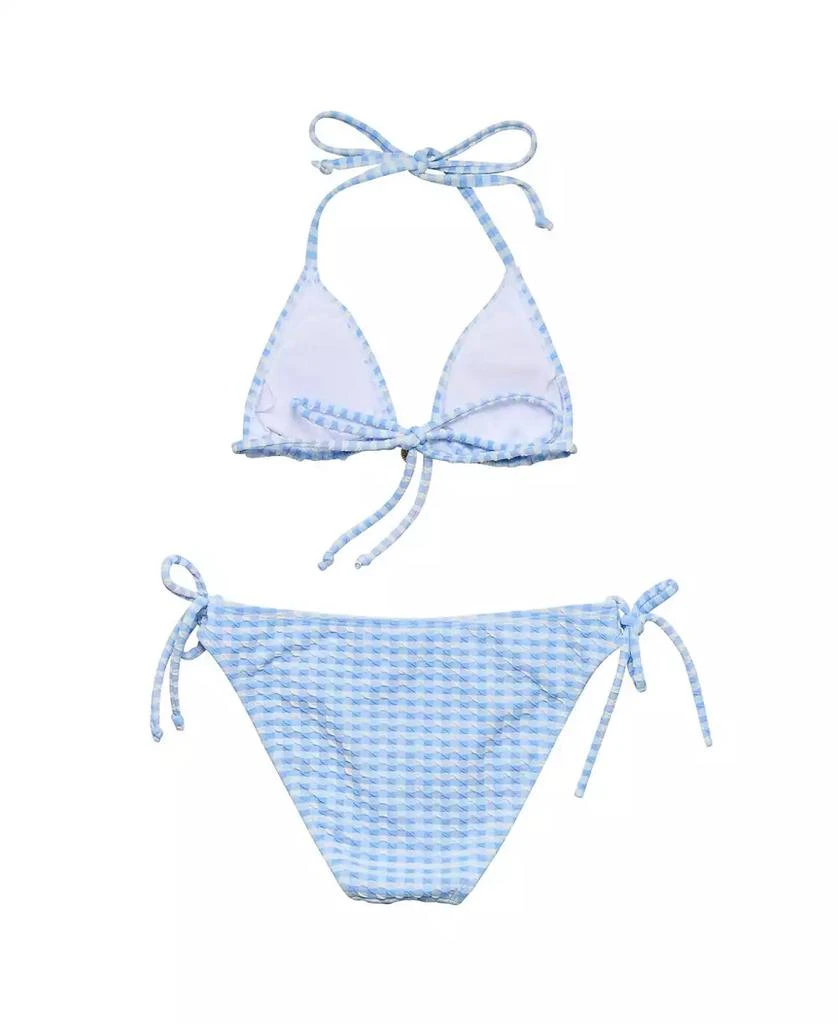 Snapper Rock Big Girls Seaside Gingham Teen Triangle Bikini 4