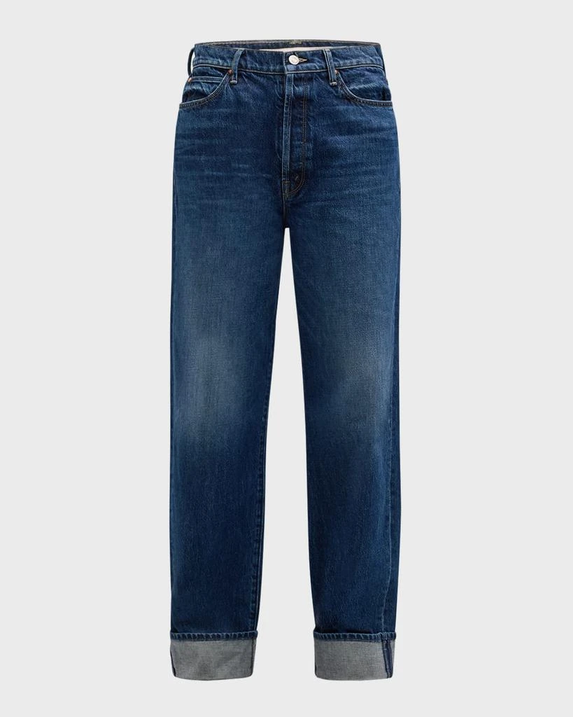 MOTHER Lil' Spitfire Nerdy Cuffed Jeans 1