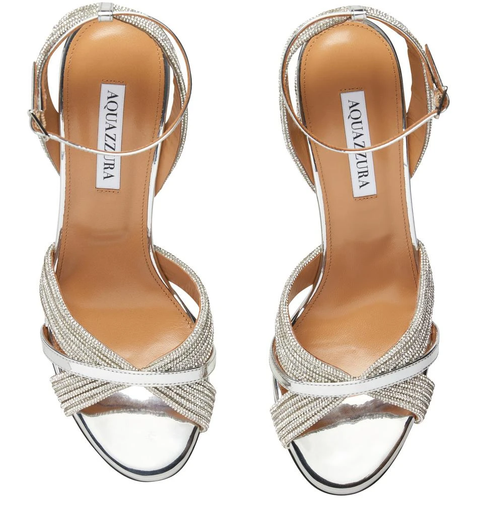 Aquazzura Very sundance crystal sandal 85 5
