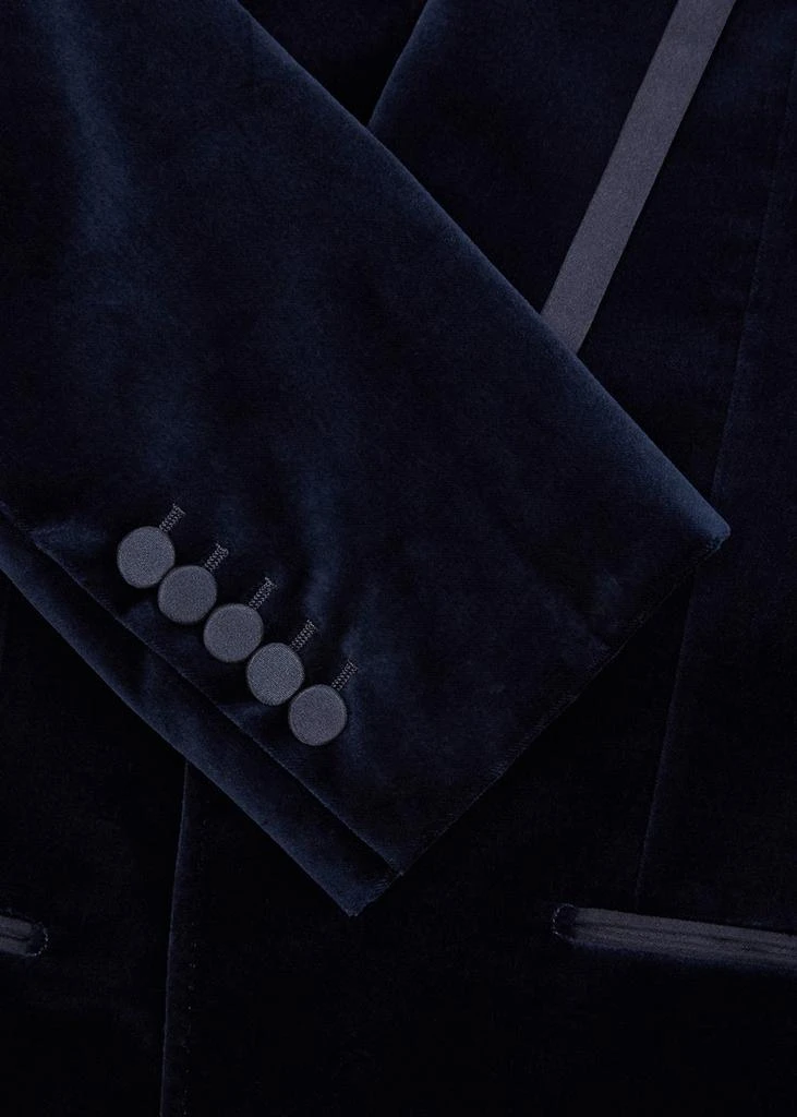 Gucci Navy velvet blazer 5