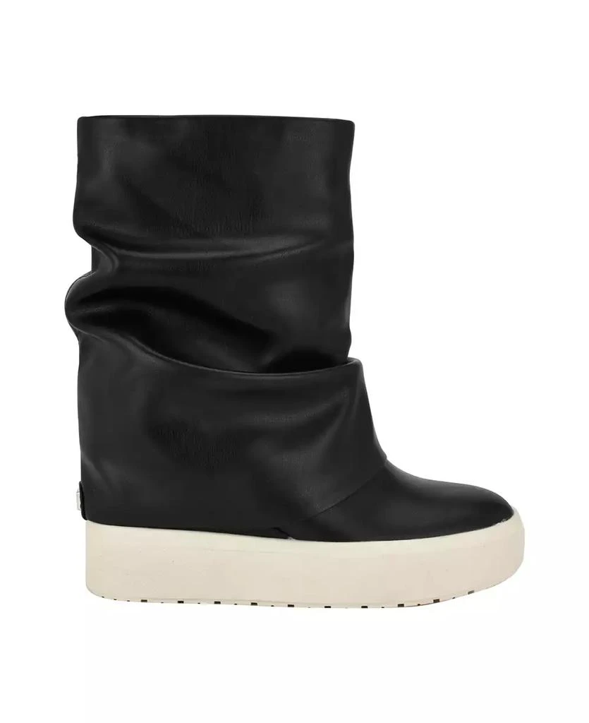 GUESS Women's Guinna Fold Over Slouchy Booties 2