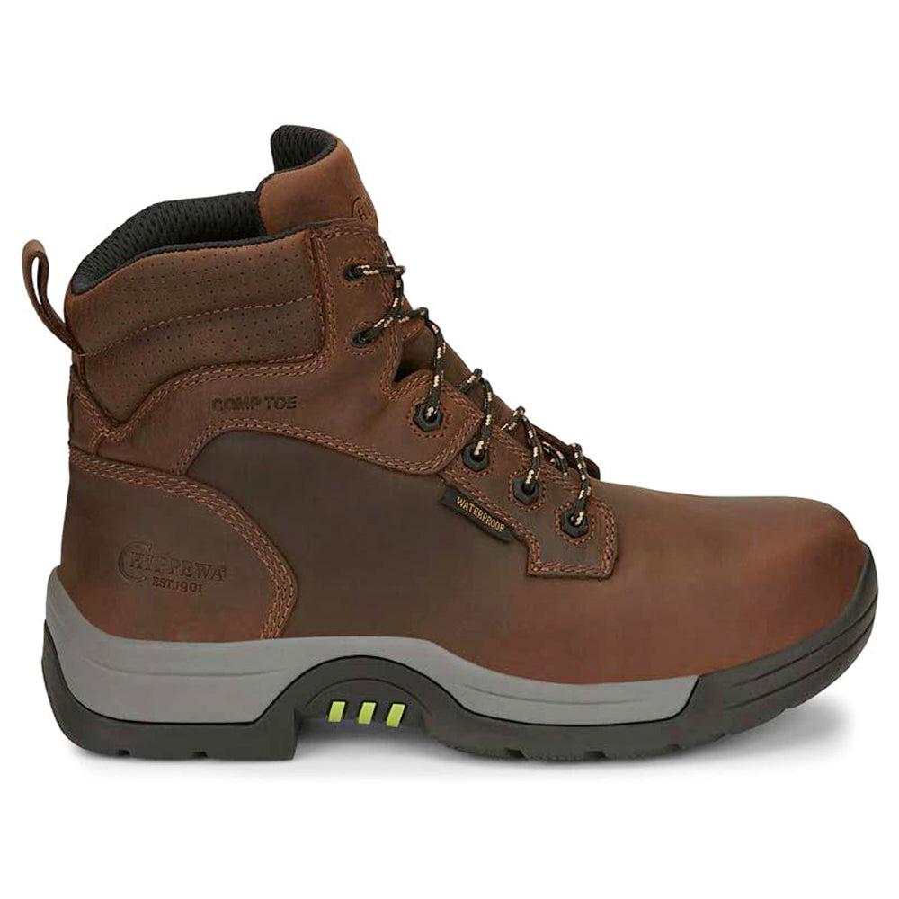 Chippewa Fabricator 6 inch Waterproof Composite Toe Work Boots