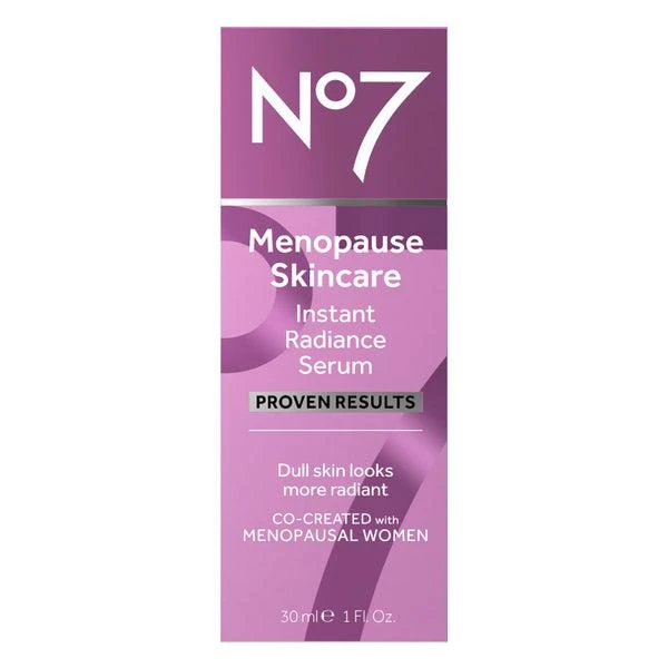 No7 Menopause Skincare Instant Radiance Serum 7