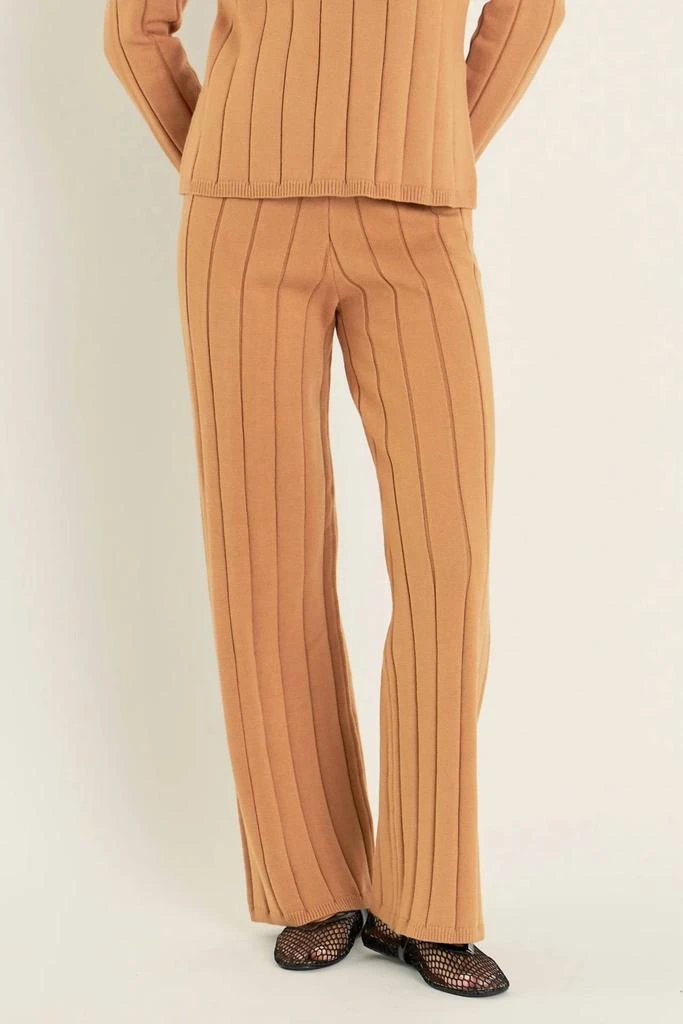 English Factory English Factory - Texture Knit Pants 1