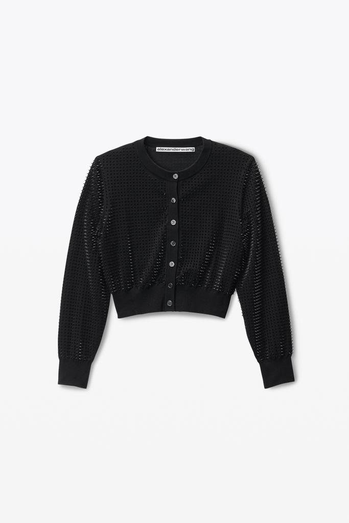 Alexander Wang custom 3d-molded spike cardigan
