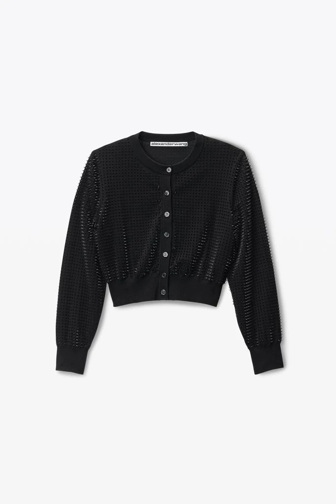 Alexander Wang custom 3d-molded spike cardigan 2