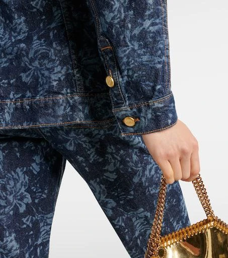 Ganni Printed denim jacket 6