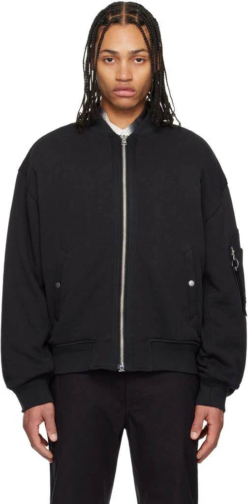 Rag 
Bone Black Manston Bomber Jacket 1