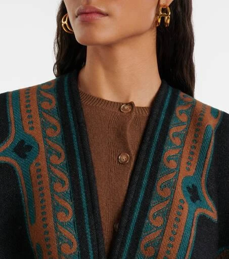 LA DOUBLE J Herald wool and silk shawl 4