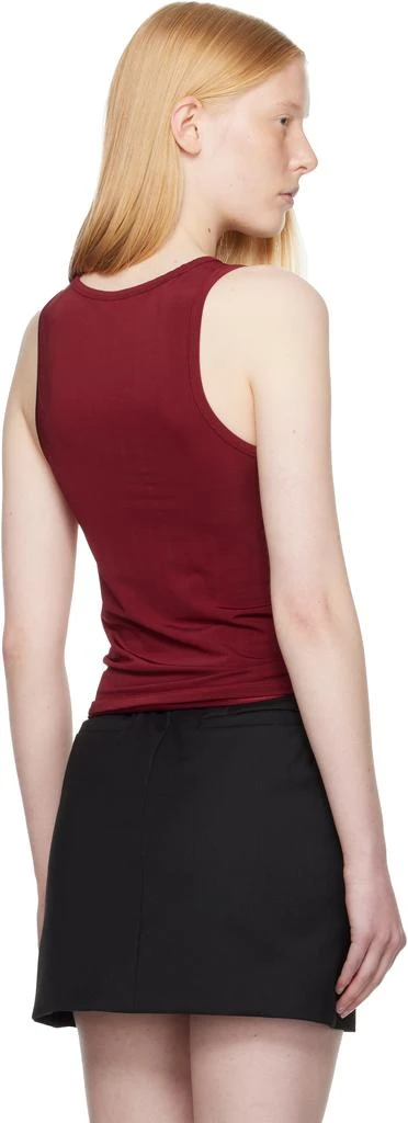 Rabanne Red Jersey Tank Top 3