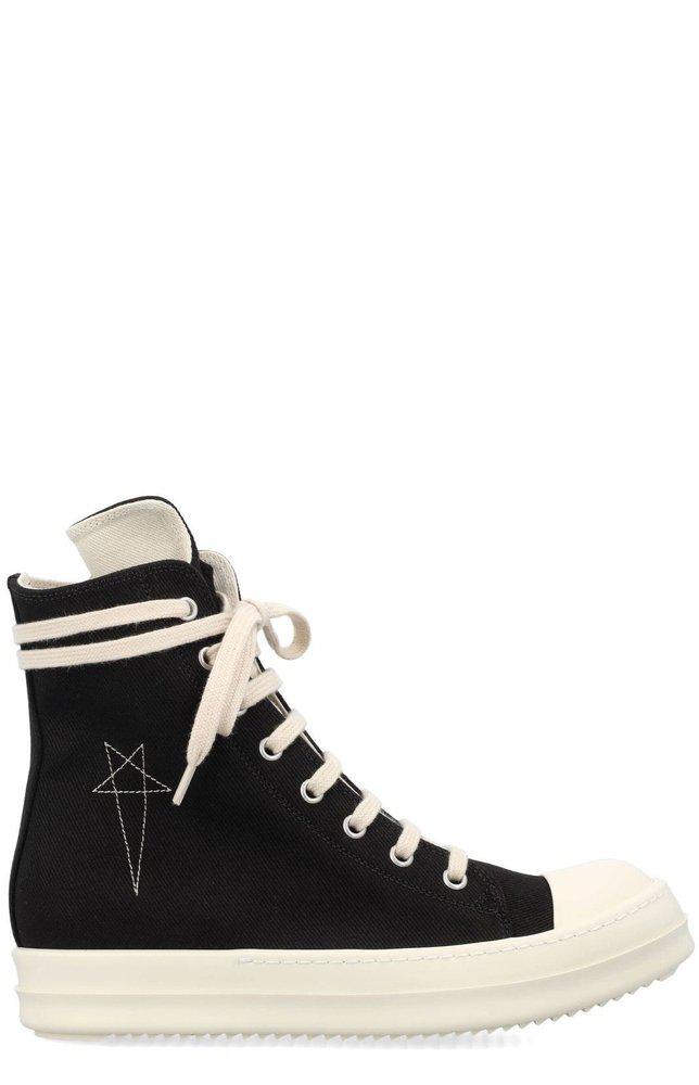 Rick Owens DRKSHDW Rick Owens DRKSHDW High-Top Lace-Up Sneakers