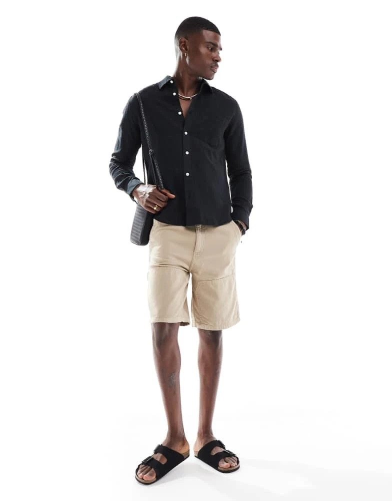 Only & Sons ONLY & SONS carpenter short in beige - Shorts - BeyondStyle