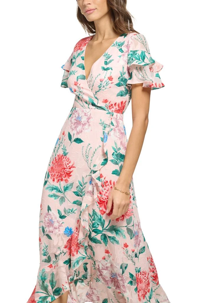 Kensie Floral High-Low Maxi Dress 5