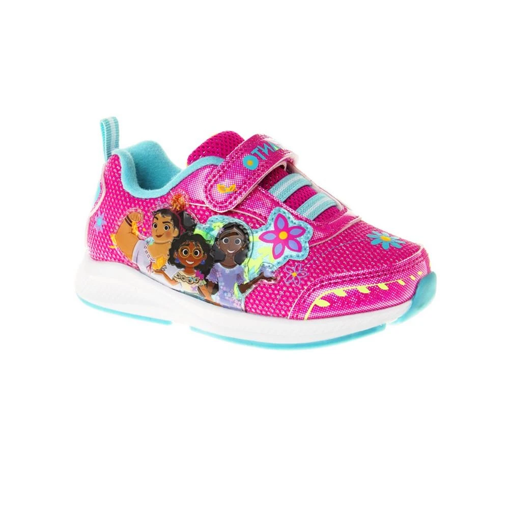 Disney Little Girls Encanto Light Up High Top Sneakers 1