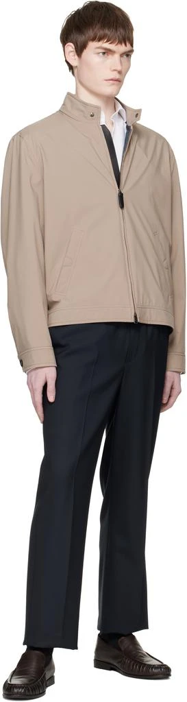 Brioni Navy Asolo Trousers 4