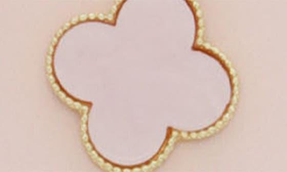 Panacea Clover Drop Earrings & Pendant Necklace Set