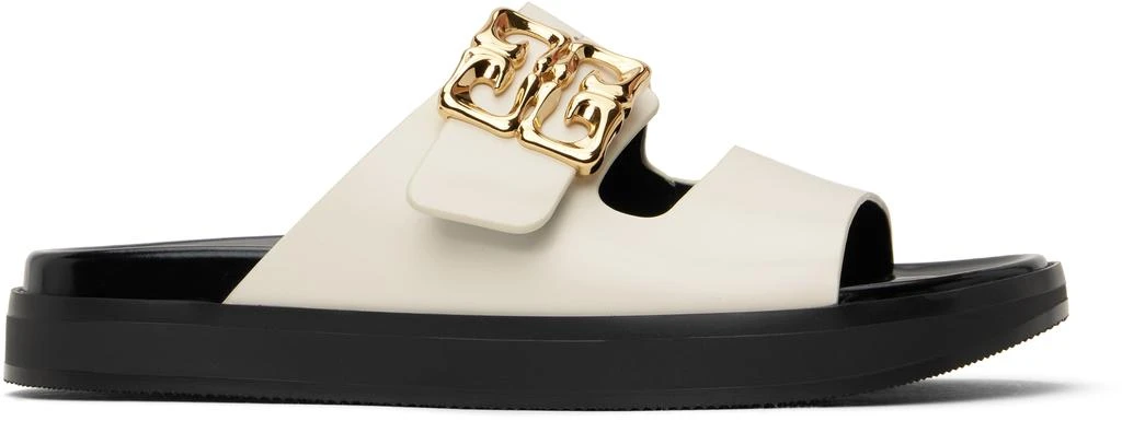 Givenchy Off-White 4G Liquid Flat Sandals 1
