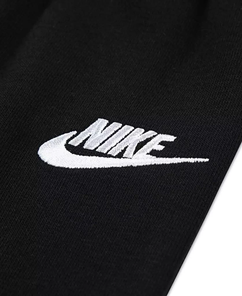 NIKE Toddler Girls 2-Piece Wide Leg Club Fleece Top and Pants Set 4
