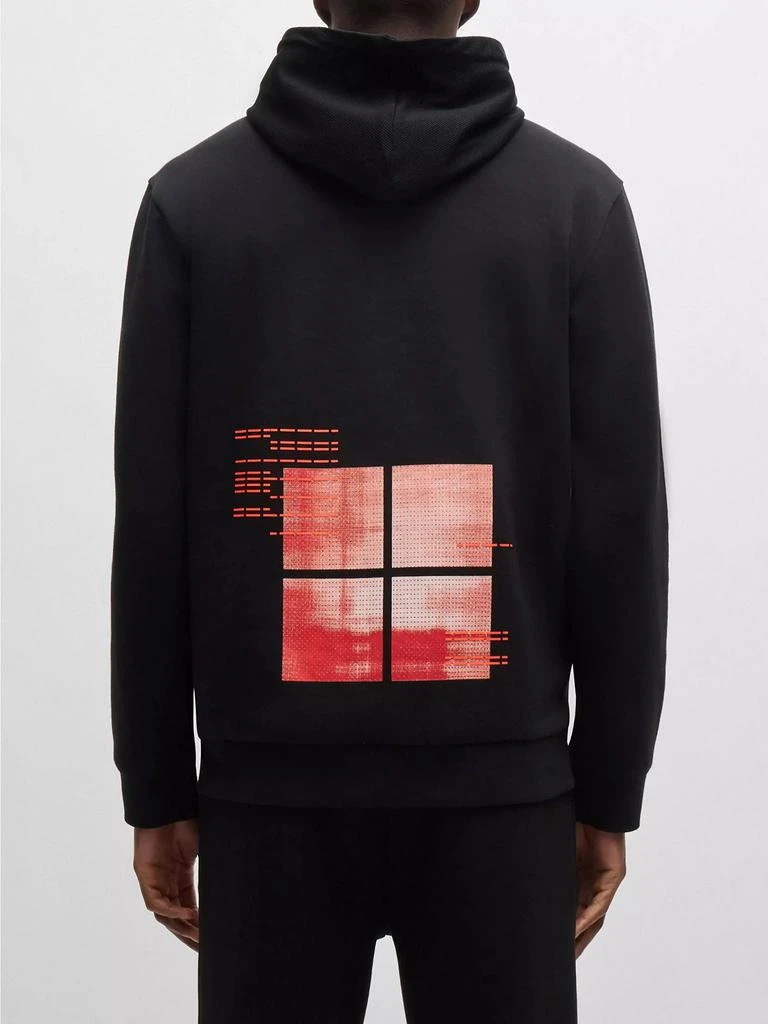 Hugo Boss Hoodie with Seasonal Artwork 4