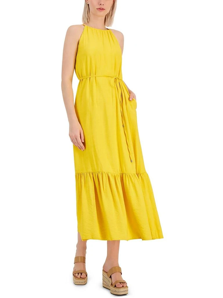INC International Womens Tie Halter Maxi Dress 4