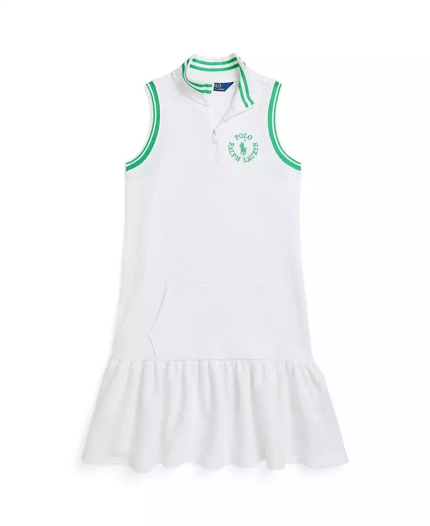 Ralph Lauren Big Girls Big Pony Logo Terry Dress 1