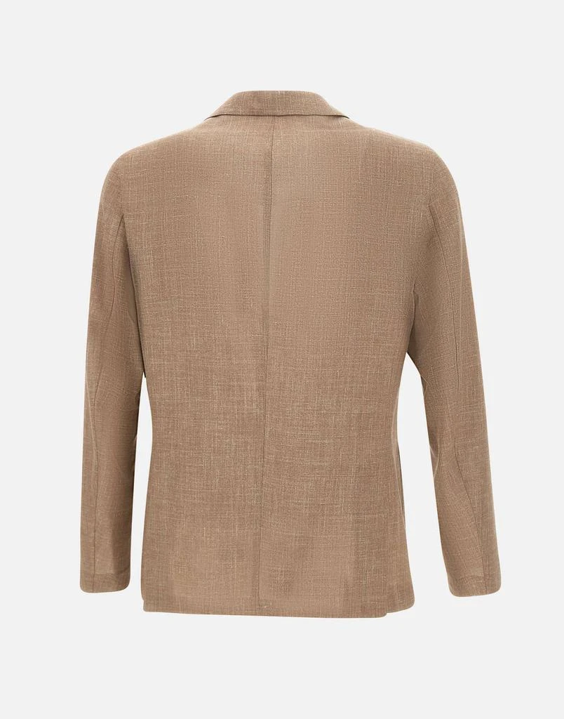 BARBA Wool, silk and linen blazer 3